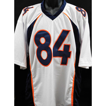 Troy Fumagalli Denver Broncos Signed Custom Jersey JSA Authenticated