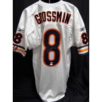 Rex Grossman Signed Chicago Bears Reebok Authentic Jersey JSA Steiner Authentic