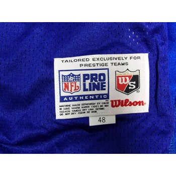 Edgerrin James Signed Indianapolis Colts Wilson Authentic Jersey JSA Authentic