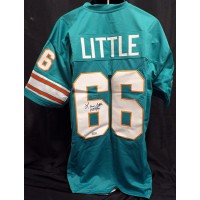 Larry Little Miami Dolphins Signed Custom Jersey Tristar Authenticated