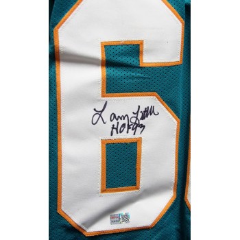 Larry Little Miami Dolphins Signed Custom Jersey Tristar Authenticated