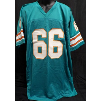 Larry Little Miami Dolphins Signed Custom Jersey Tristar Authenticated