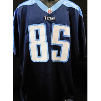 Derrick Mason Signed Tennessee Titans Authentic Jersey JSA Authenticated