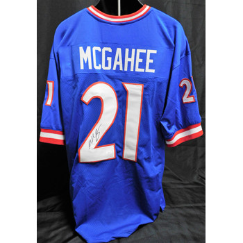 Willis McGahee Buffalo Bills Signed Custom Jersey JSA Authenticated