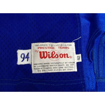 Rick Mirer Signed Seattle Seahawks Authentic Game Jersey JSA Authenticated