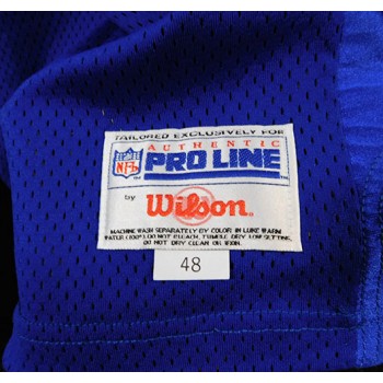 Rick Mirer Signed Seattle Seahawks Authentic Jersey JSA Authenticated