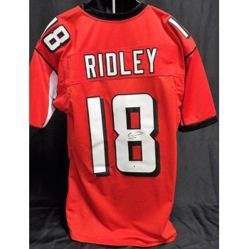 Calvin Ridley Atlanta Falcons Signed Custom Jersey Beckett BAS Authenticated