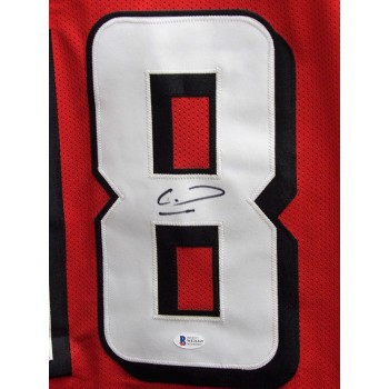 Calvin Ridley Atlanta Falcons Signed Custom Jersey Beckett BAS Authenticated