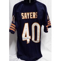 Gale Sayers Chicago Bears Signed Custom Jersey PSA Authenticated