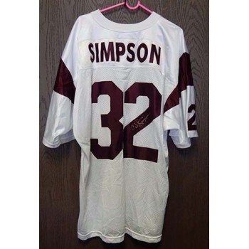O.J. Simpson Signed USC Trojans Jersey PSA/DNA Authenticated