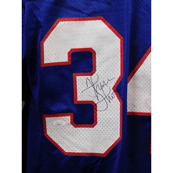 Thurman Thomas Signed Buffalo Bills Authentic Jersey JSA Authenticated