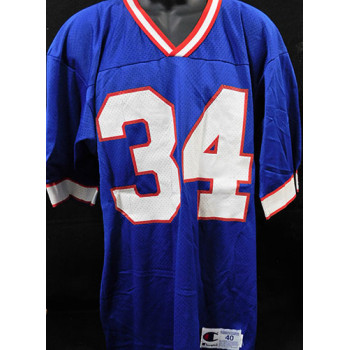 Thurman Thomas Signed Buffalo Bills Authentic Jersey JSA Authenticated