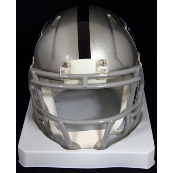 Davante Adams Las Vegas Raiders Signed Mini Helmet BAS Authenticated Beckett