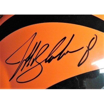 Jeff Blake Cincinnati Bengals Signed Full Size Helmet JSA Authenticated