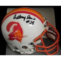 Anthony Davis Tampa Bay Buccaneers Signed Authentic Mini Helmet JSA Authentic