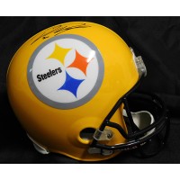 Dennis Dixon Pittsburgh Steelers Signed Full Size Replica Helmet JSA Authentic