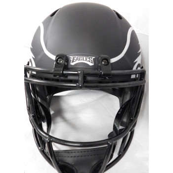 Travis Fulgham Philadelphia Eagles Signed Full Size Replica Helmet JSA Authentic
