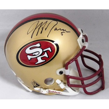Jeff Garcia San Francisco 49ers Signed Authentic Mini Helmet JSA Authenticated