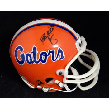 Robert Gillespie Florida Gators Signed Mini Helmet JSA Authenticated