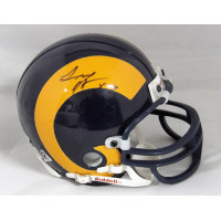 Tony Horne St. Louis Rams Signed Mini Helmet JSA Authenticated