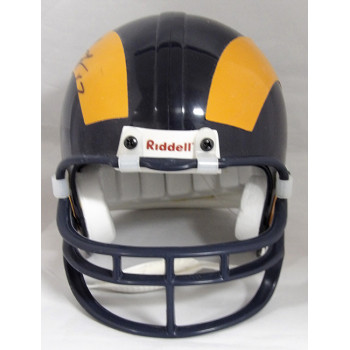 Tony Horne St. Louis Rams Signed Mini Helmet JSA Authenticated