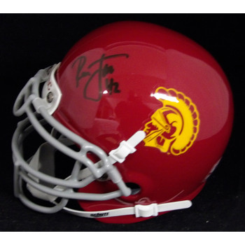 Ronnie Lott USC Trojans Signed Mini Helmet JSA Authenticated