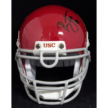 Ronnie Lott USC Trojans Signed Mini Helmet JSA Authenticated