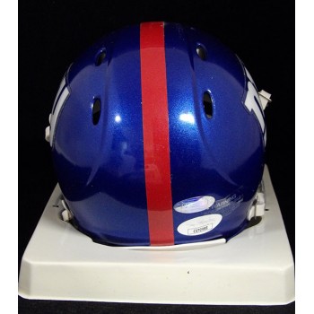 Eli Manning New York Giants Signed Mini Replica Helmet JSA Steiner Authenticated