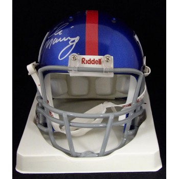 Eli Manning New York Giants Signed Mini Replica Helmet JSA Steiner Authenticated