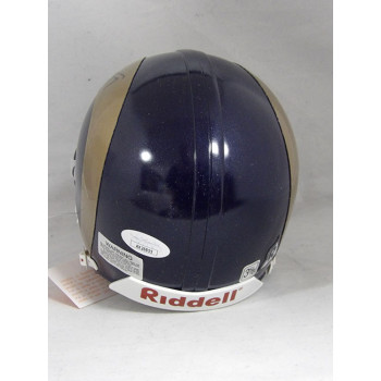 Ricky Proehl St. Louis Rams Signed Mini Helmet JSA Authenticated