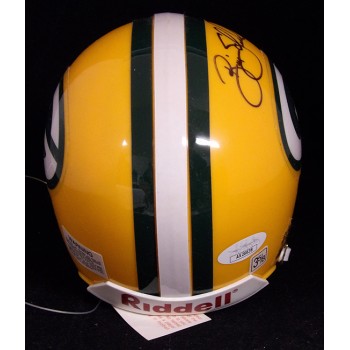 Bill Schroeder Green Bay Packers Signed Mini Helmet JSA Authenticated