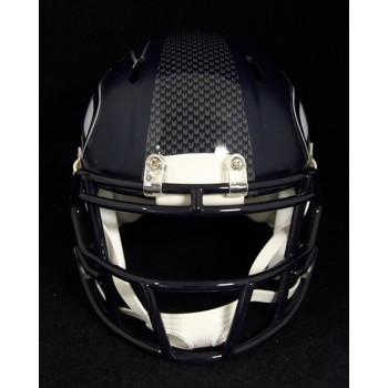 Russel Wilson Seattle Seahawks Signed Riddell Speed Mini Helmet JSA Authentic