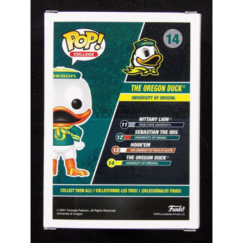 Dana Altman Oregon Ducks Signed The Oregon Duck #14 Funko Pop JSA Authenticated