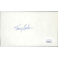 Terry Baker Heisman Trophy Winner Signed 3x5 Index Card JSA Authenticated Terry Baker Heisman Trophy Winner Signed 3x5 Index Card JSA Authenticated