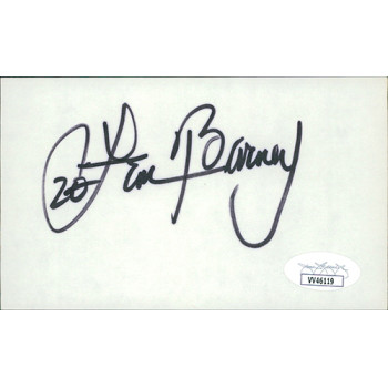 Lem Barney Detroit Lions Signed 3x5 Index Card JSA Authenticated Lem Barney Detroit Lions Signed 3x5 Index Card JSA Authenticated