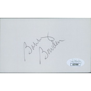 Bobby Bowden Florida State Seminoles Signed 3x5 Index Card JSA Authenticated