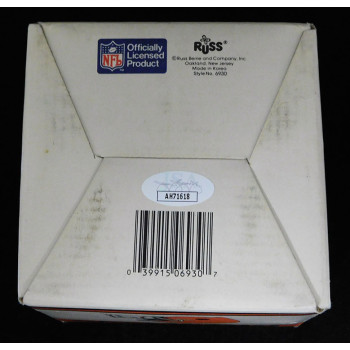 Jim Brown Cleveland Browns Signed 4x4x4 Mug Box JSA Authenticated