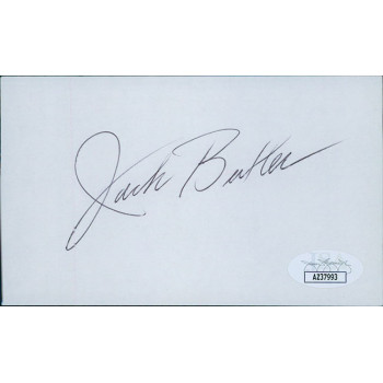 Jack Butler Pittsburgh Steelers Signed 3x5 Index Card JSA Authenticated Jack Butler Pittsburgh Steelers Signed 3x5 Index Card JSA Authenticated