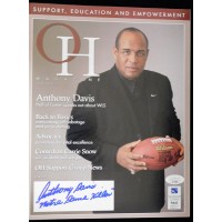Anthony Davis USC Trojans Signed OH Magazine JSA Authenticated