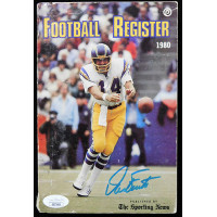 Dan Fouts San Diego Chargers Signed Sporting News Register Book JSA Authentic