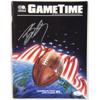 Bill Goldberg Signed World League Game Time Magazine JSA Authenticated