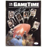 Bill Goldberg Signed World League Game Time 1992 Magazine JSA Authenticated