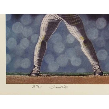 Bo Jackson Signed 22x30 Eyes Of Intensity AP Lithograph Poster JSA Auth No Card