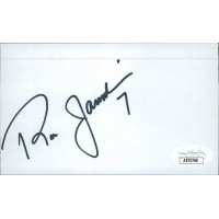 Ron Jaworski Philadelphia Eagles Signed 3x5 Index Card JSA Authenticated Ron Jaworski Philadelphia Eagles Signed 3x5 Index Card JSA Authenticated