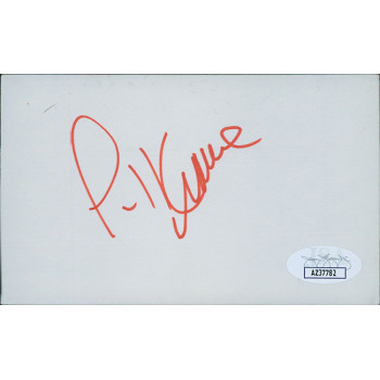 Paul Krause Minnesota Vikings Signed 3x5 Index Card JSA Authenticated Paul Krause Minnesota Vikings Signed 3x5 Index Card JSA Authenticated