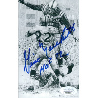 Gino Marchetti Baltimore Colts Signed Hall of Fame JSA Authenticated