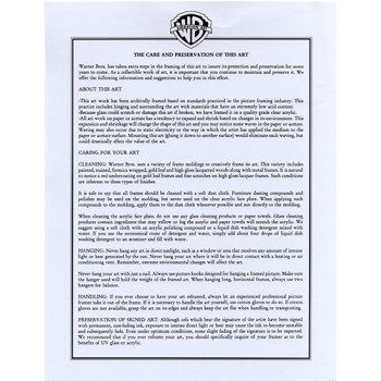 Joe Montana Signed Catch The Birdie Animation Cel 750 Upper Deck Authenticated Joe Montana Signed Catch The Birdie Animation Cel 750 Upper Deck Authenticated