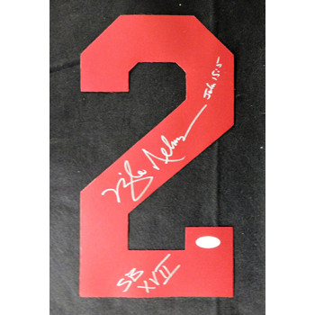 Mike Nelms Washington Redskins Signed Jersey Number JSA Authenticated