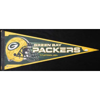Green Bay Packers Dowler, Thurston and Kramer Signed Pennant JSA Authenticated