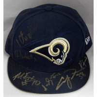 Los Angeles Rams 2016 Team Signed Hat by 16 Players JSA Authenticated Davis/Fox